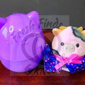 Squishmallows Squishville Alexie the Cow 2.5 Inch HTF RARE
